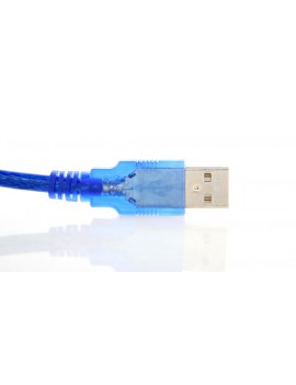 Car Diagnostic USB Interface Cable for VW / Audi (Translucent Blue)