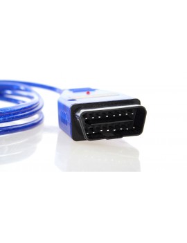 Car Diagnostic USB Interface Cable for VW / Audi (Translucent Blue)