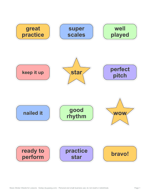 Preview of the first page of Practice rewards
